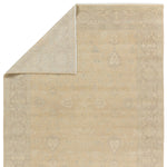 Eloquent Cream Verity Hand-Knotted Rug