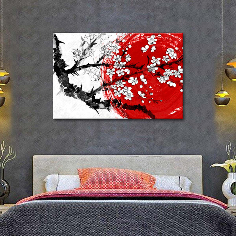 Japan Cherry Blossom Wall Art