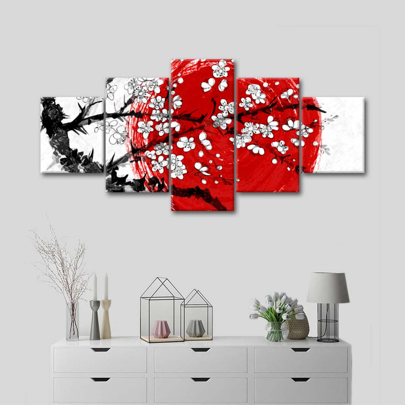Japan Cherry Blossom Wall Art