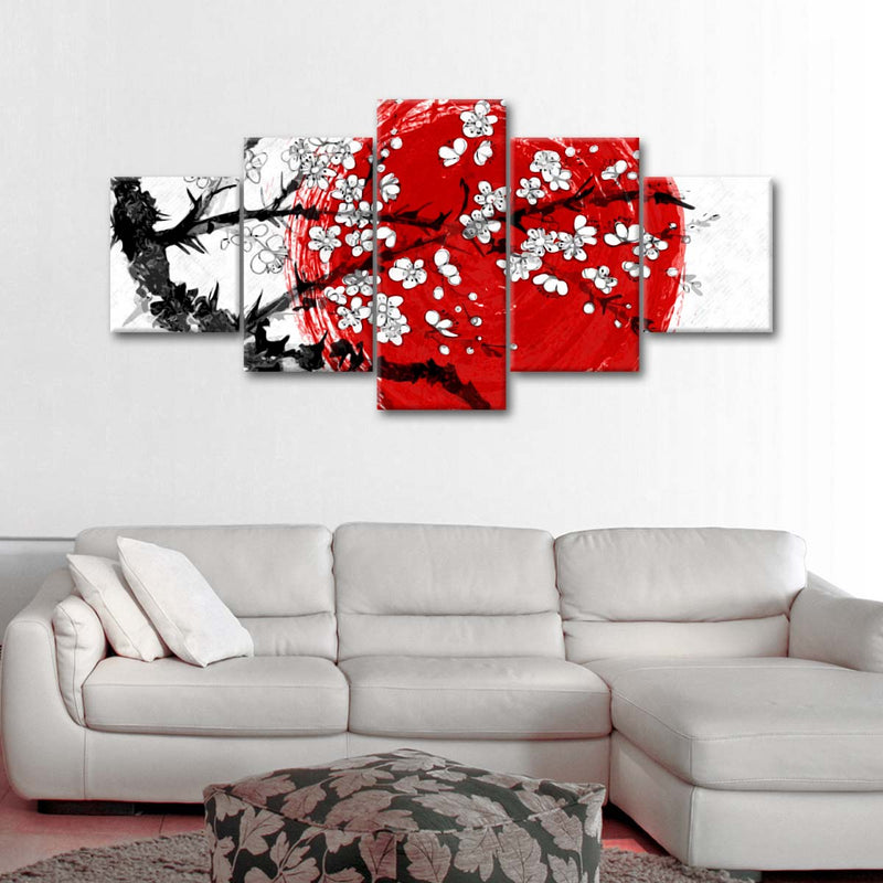 Japan Cherry Blossom Wall Art