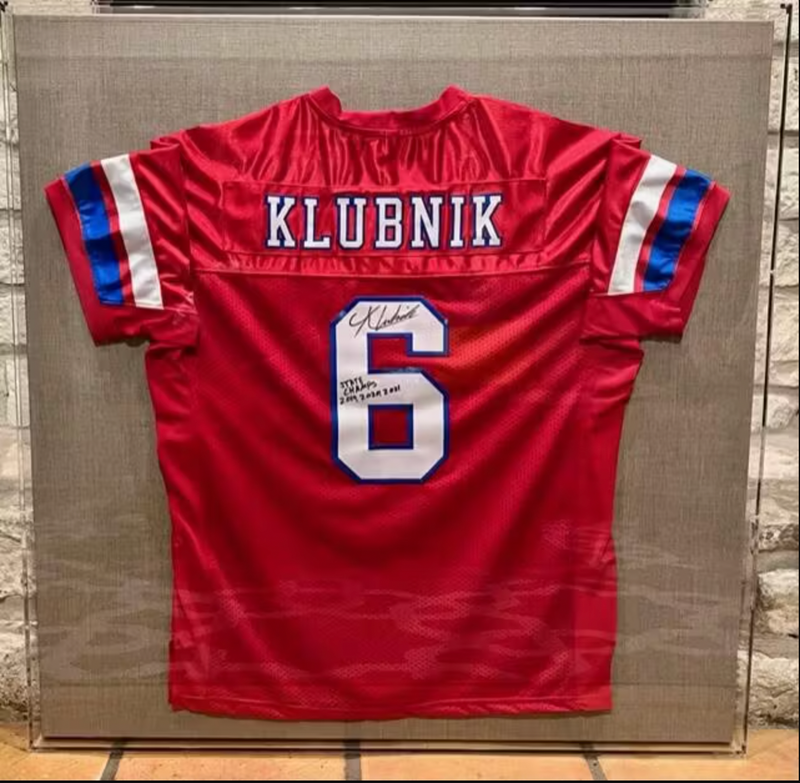 Jersey Shadowbox Display