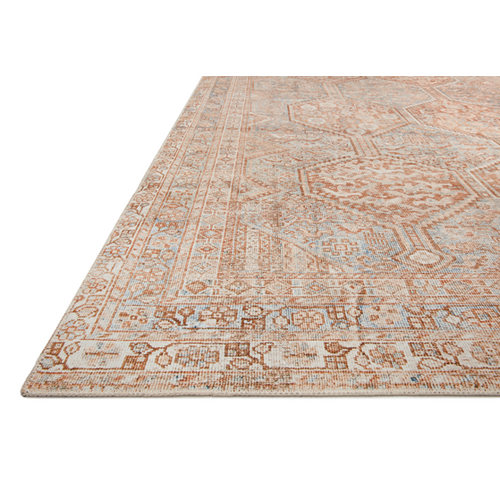 Jules Chris Loves Julia x Loloi Tangerine / Mist Rug
