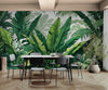 Rainforest Jungle Wallpaper. Banana Leaf Wall Mural. #6788