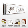 Just You, Me, And The Cats Sign