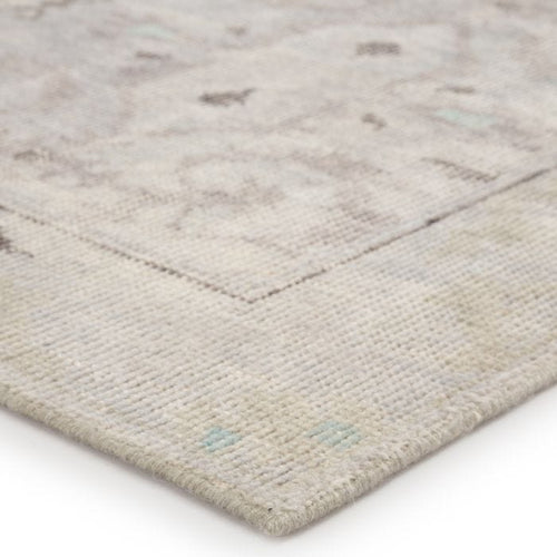 Kai Smoke/Bungee Cord Hand-Knotted Rug