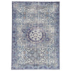 Kai Moonlight Blue Hand-Knotted Rug
