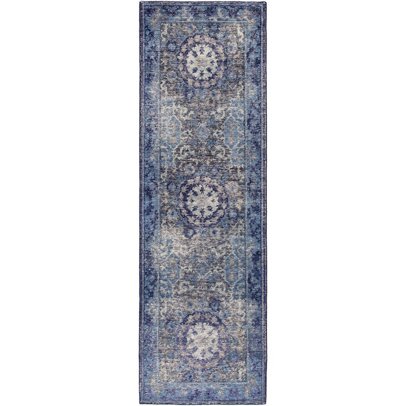 Kai Moonlight Blue Hand-Knotted Rug