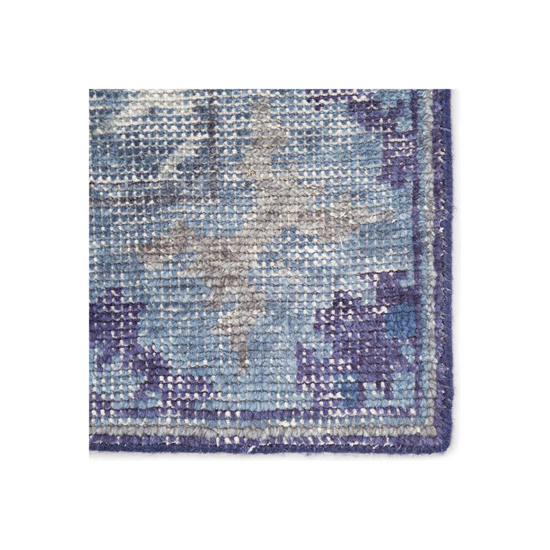 Kai Moonlight Blue Hand-Knotted Rug