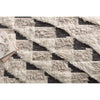 Khalid Natural/Black Hand-Knotted Rug