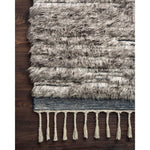 Khalid Pewter/Ink Hand-Knotted Rug