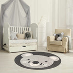 Kids Koala Round Nursery Rug