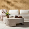 Everett Matte Stone Outdoor Coffee Table | ready to ship!
