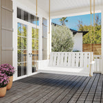 Keystone Amish Co. Twin The Weston Porch Swing Bed, Dark Green Paint