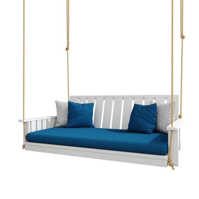 Keystone Amish Co. Twin The Weston Porch Swing Bed, Dark Green Paint