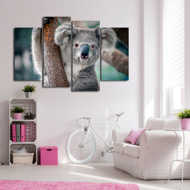 Happy Koala Wall Art