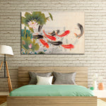 Japanese Koi Pond Wall Art