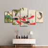 Japanese Koi Pond Wall Art