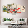 Japanese Koi Pond Wall Art