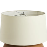 Kragen Dark Sand Porcelain Ceramic Table Lamp | ready to ship!