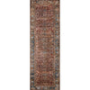 Layla Brick/Blue Rug