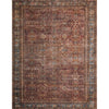 Layla Brick/Blue Rug