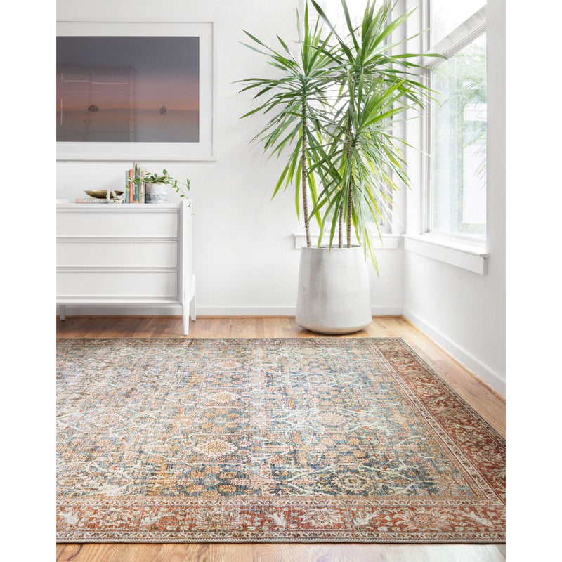 Layla Ocean/Rust Rug