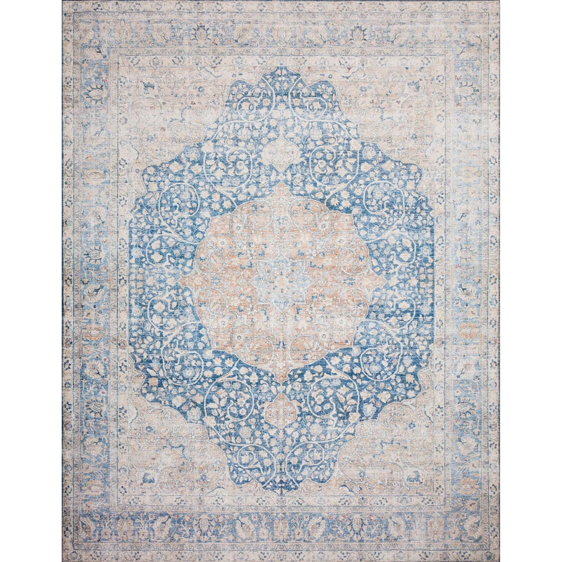 Layla Blue/Tangerine Rug