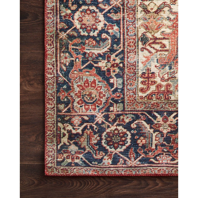 Layla Red/Navy Rug