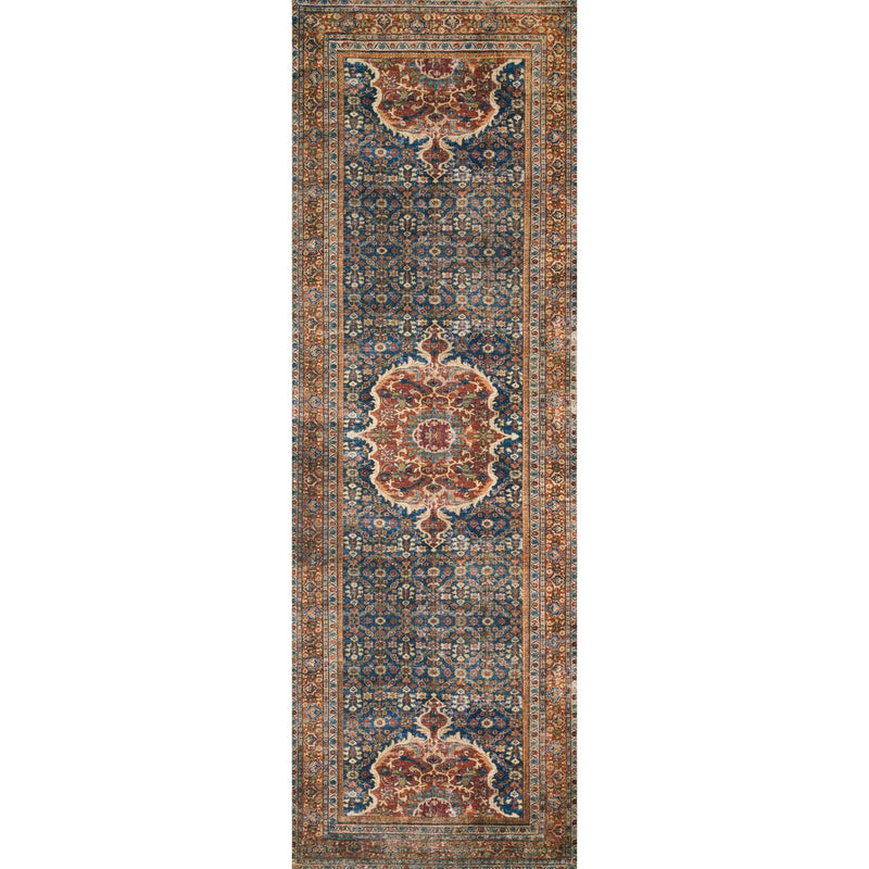 Layla Blue/Spice Rug