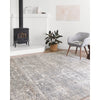Lucia Steel/Ivory Rug
