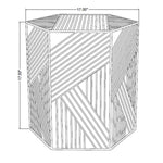 Potting Black Garden Stool