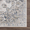 Rudo Blue Washable Area Rug