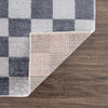 Alie Blue Checkered Area Rug
