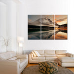 Lake At Sunset Wall Art