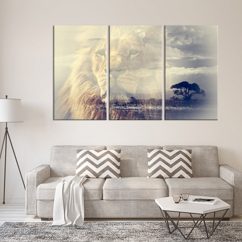 Kingdom Of Lions Wall Art