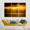 Golden Ocean Sky Wall Art