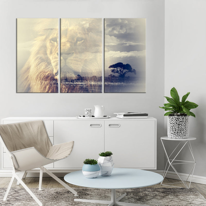 Kingdom Of Lions Wall Art