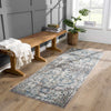 Cabacungan Gray & Blue Washable Area Rug