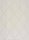 Amani White Washable Area Rug