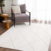 Amani White Washable Area Rug