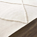 Amani White Washable Area Rug