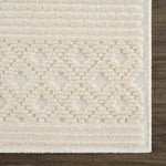 Drago White Washable Area Rug