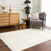 Drago White Washable Area Rug