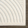 Deron White Washable Area Rug