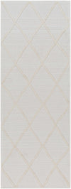 Amani White Washable Area Rug