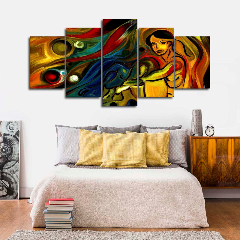 Portrait Abstract Wall Art