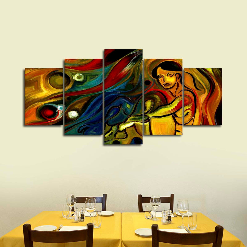 Portrait Abstract Wall Art