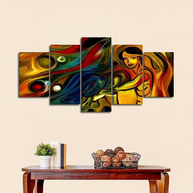 Portrait Abstract Wall Art