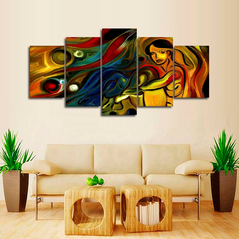 Portrait Abstract Wall Art