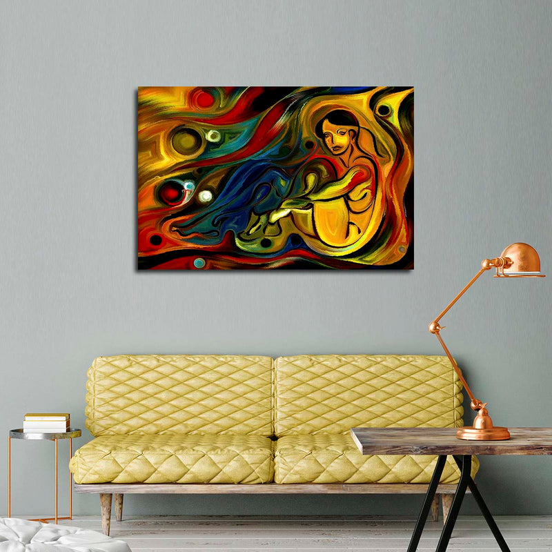Portrait Abstract Wall Art